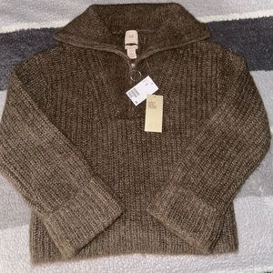 H&M alpaca blend knit sweater